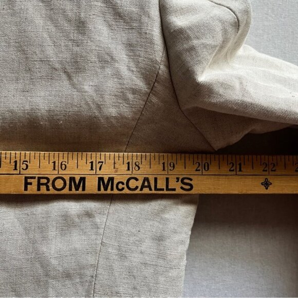 Vroom & Dreesmann Linen Rayon Blend 2 button blazer jacket Sz 36/ M - Picture 11 of 12